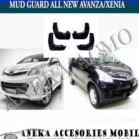 Mud Guard/Flap/Tahanan/Kepet Lumpur Toyota All New Avanza