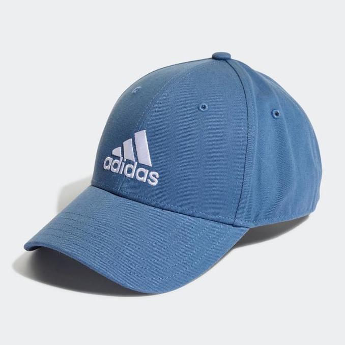 adidas Running COTTON BASEBALL CAP Unisex Blue HN1067