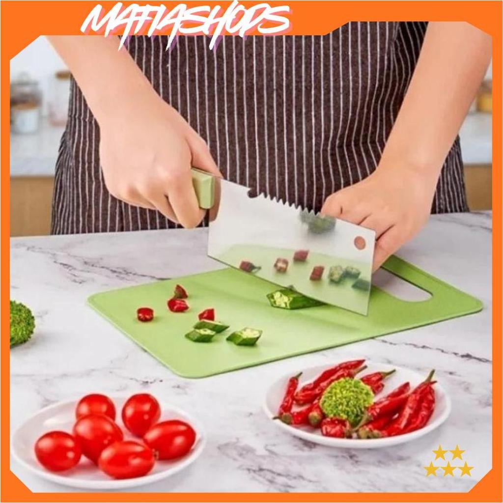 Pisau Daging Set 4 in 1 /  Kitchen Knife Set BD Ori
