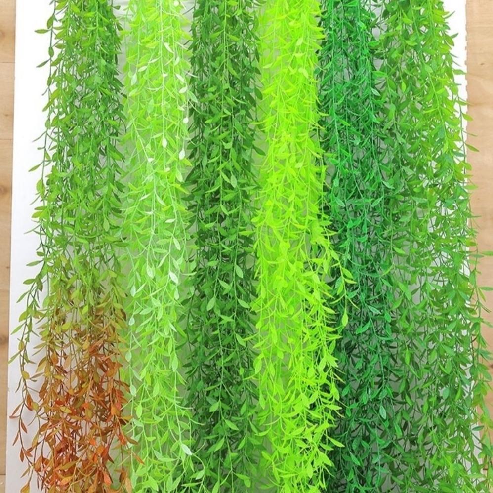 HEMAT Tanaman Bunga Daun Hoya Costa Hanging Leaf Bunga Plastik Bunga Palsu Dekorasi Artificial Ramba