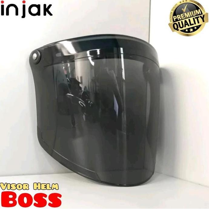 Kaca Visor Injak Untuk Helm Bogo cargloss Dewasa Model Snail/boss merk Injak
