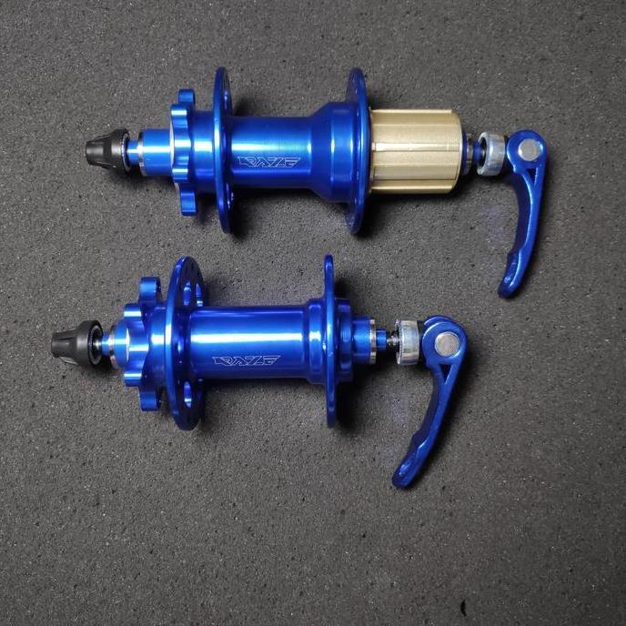 Hub Freehub RAZE 36 Hole Blue Anodized - Hub RAZE Freehub JANGKRIK 4 Bearing