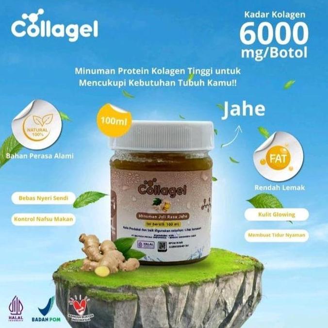 Collagel | Hydrolyzed Collagen 100ml | Minuman Collagen Halal