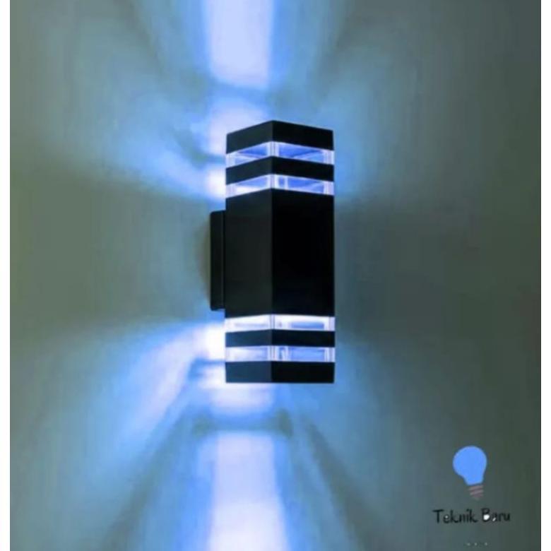 lampu hias dinding taman cafe teras (pvc)