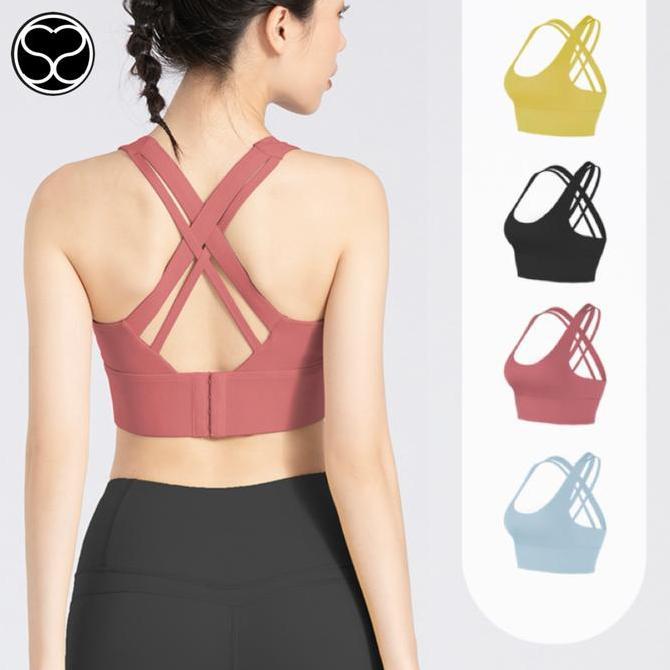 SecondShape - Bottega Sport Bra Wanita Olahraga Yoga Gym Fitness