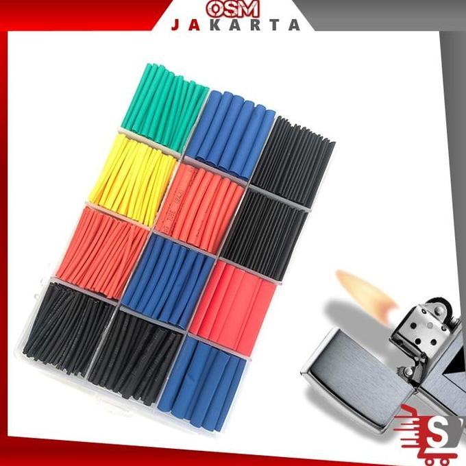 Isolasi Bakar / Heat Shrink Kabel Bakar Konektor Penyambung Kabel