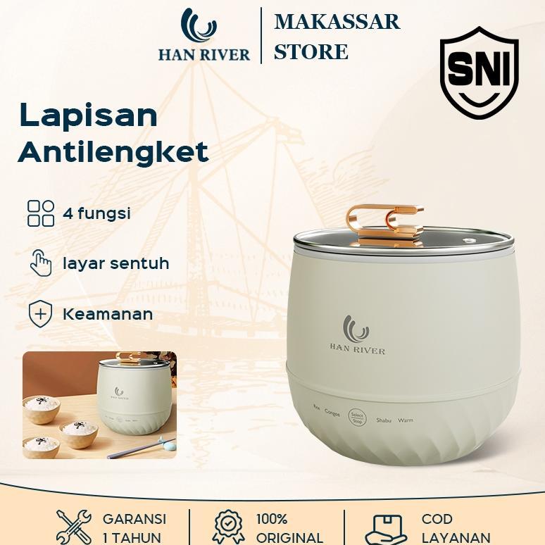 TERBARU HAN RIVER Magic com mini Rice Cooker Mini/Penanak nasi 300watt