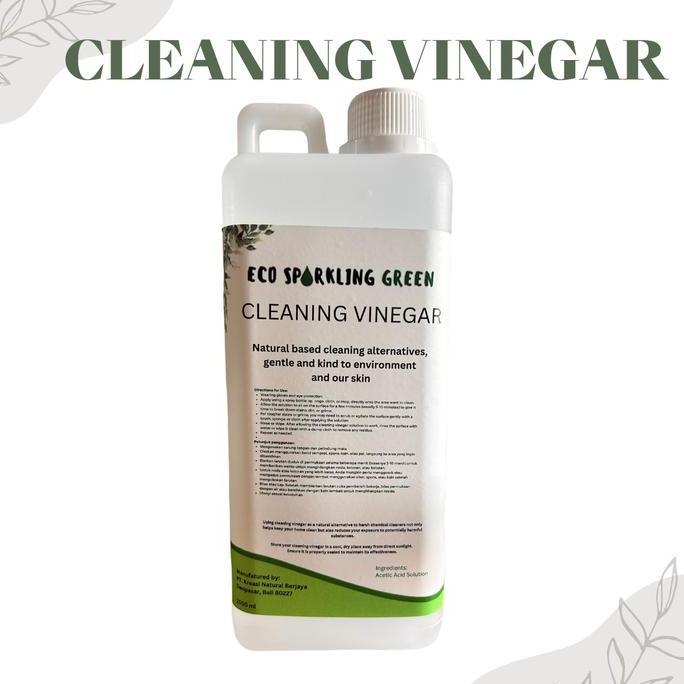 Ecosparkling WHITE VINEGAR/CLEANING WHITE VINEGAR/CUKA PEMBERSIH/CLEANING VINEGAR Untuk Membersihkan