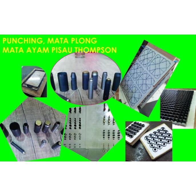 Mata plong hole punch mata ayam diameter 4mm plong percetakan