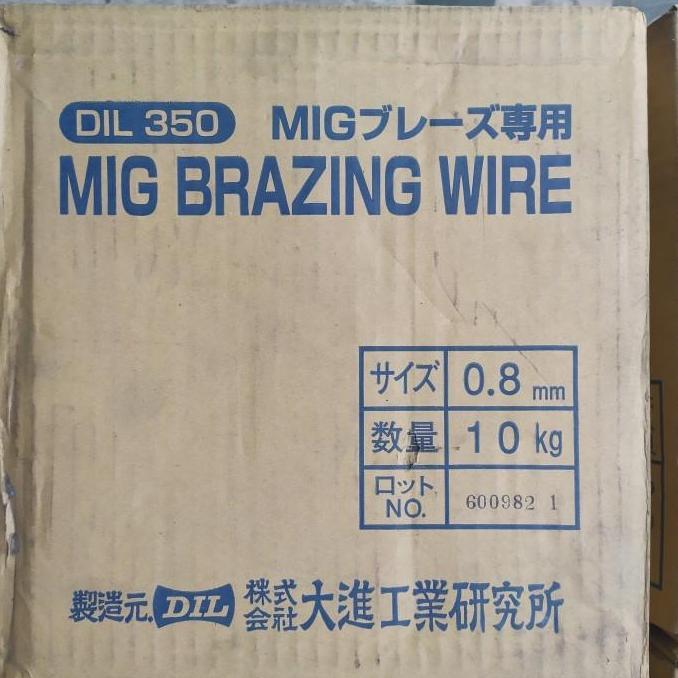 Kawat Las Mig Kuningan 0.8MM MIG Brazing Wire (DIL350) Daishin