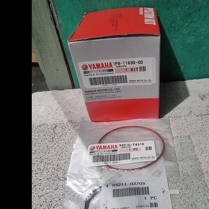 YZ 250 X Kit Piston Assy dan Oring Head Original Yamaha Japan