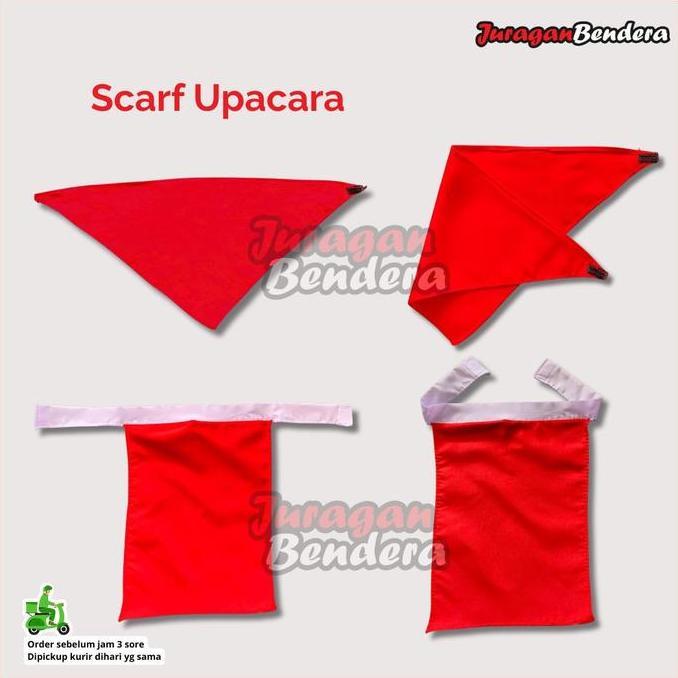 [] Scarf Paskibra / Hasduk Upacara / Slayer Paskibra / Syal Upacara