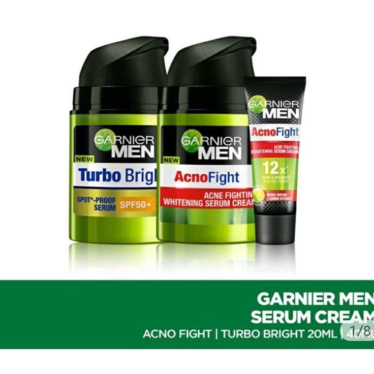 Garnier Men Turbo Bright | Acnofight Serum 40Ml