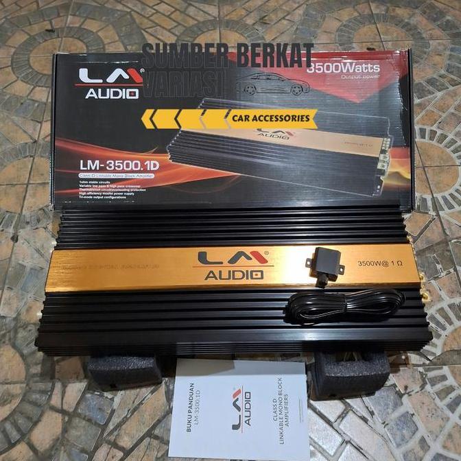 Power Amplifier Monoblok LM Audio 3500.1D Audio Mobil Class D