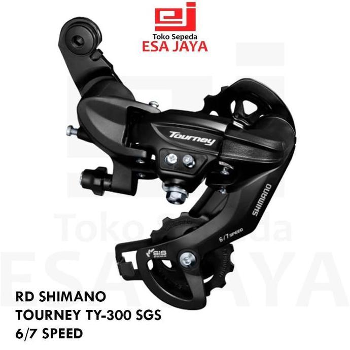 RD Shimano Tourney TY300 6/7 Speed Original Shimano | Rear Derailleur TY300 Operan Sepeda MTB City B