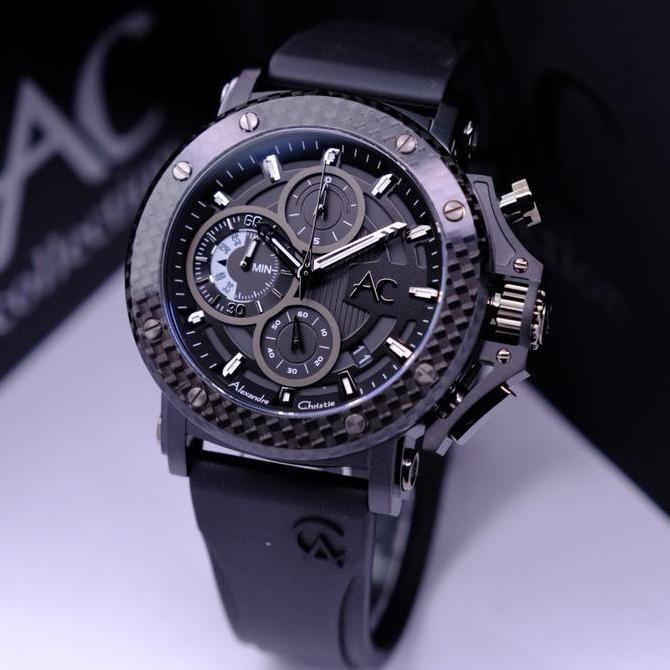 ALEXANDRE CHRISTIE AC 9205 FULL BLACK COLLECTION CARBON ORIGINAL