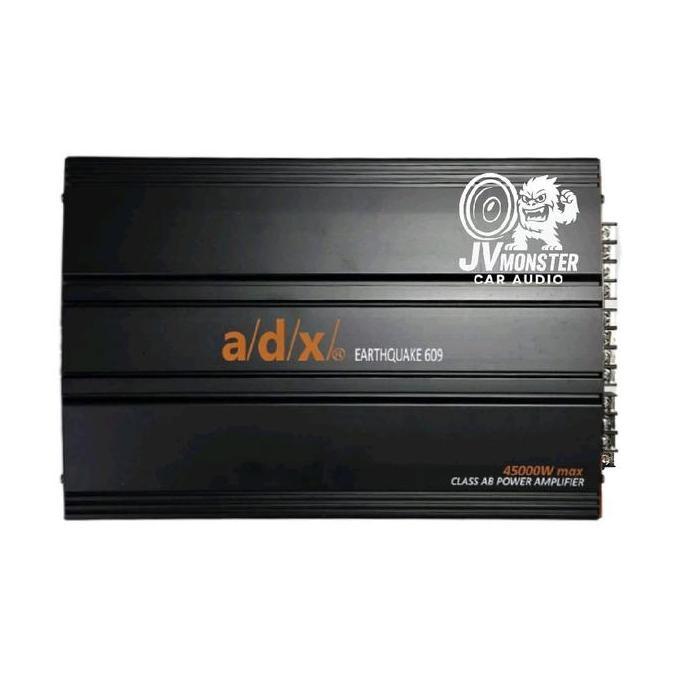 jresome.idde  - ADX Power Amplifier EARTHQUAKE 609 45000W 4 Channel Mosfet Bass Jedag-jedug & Treble