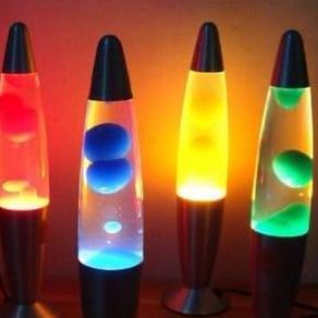 Lampu Meja Lava