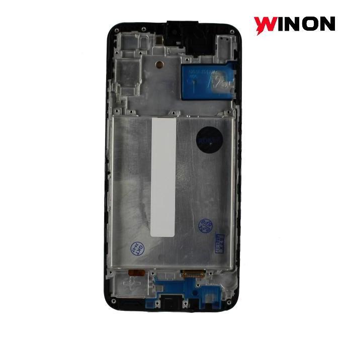LCD TOUCHSCREEN SAMSUNG A25 WF ( Frame)  FULLSET  ORIGINAL ROKER