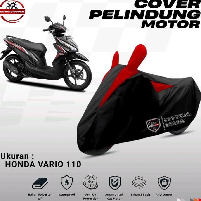 Cover motor Sarung motor Vario110 Vario125 Vario150 cover motor matic dilengkapi Karet bagian ban Mo