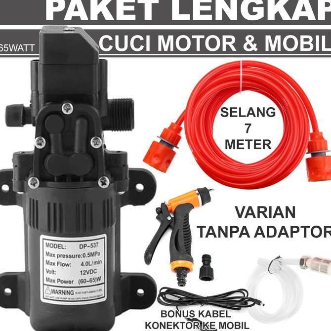Paket B Pompa DC Semprot Kabut Jet Cuci Motor Mobil DP-537 DISINFEKTAN