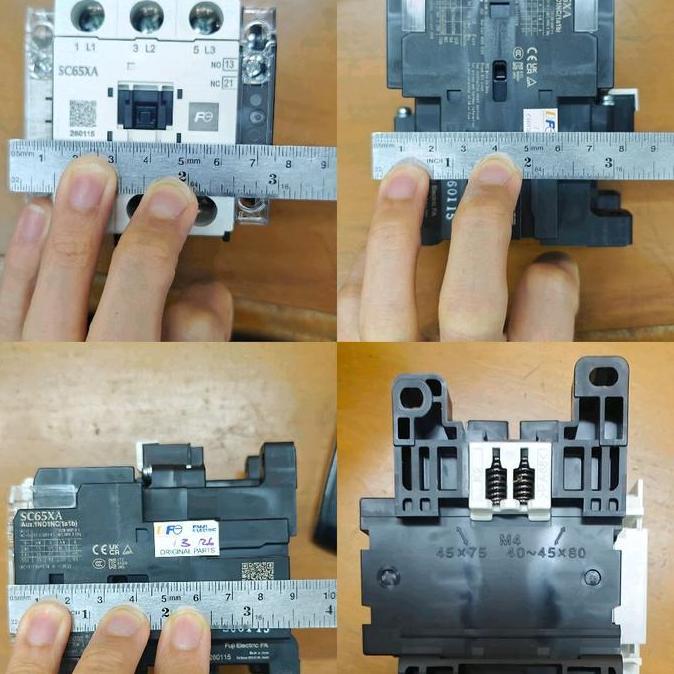 pt.dewicitraresmi / Contactor 65A FUJI SC-N3 sc n3 sc 3n Coil AC 110,220,380 VAC sc3n sc-3n scn3 SC6