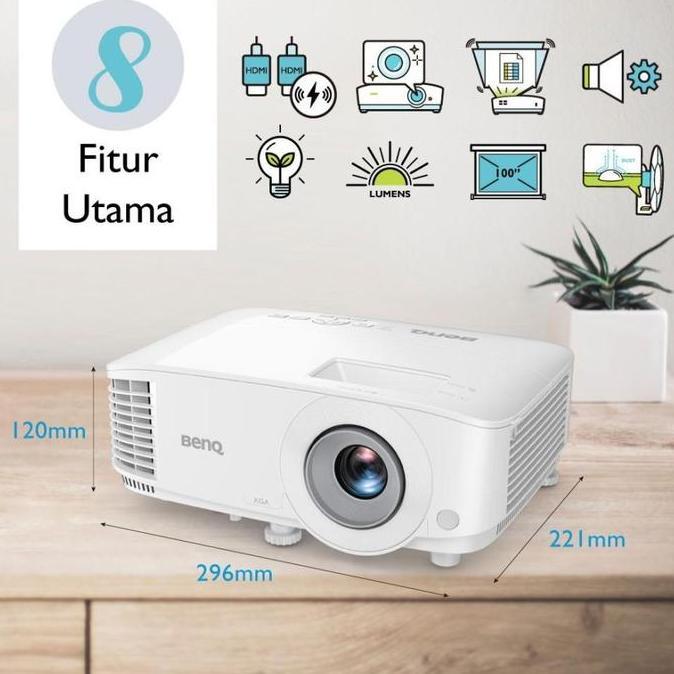 Projector BenQ MX560 4000 Lumens XGA DLP Smart Eco Speaker