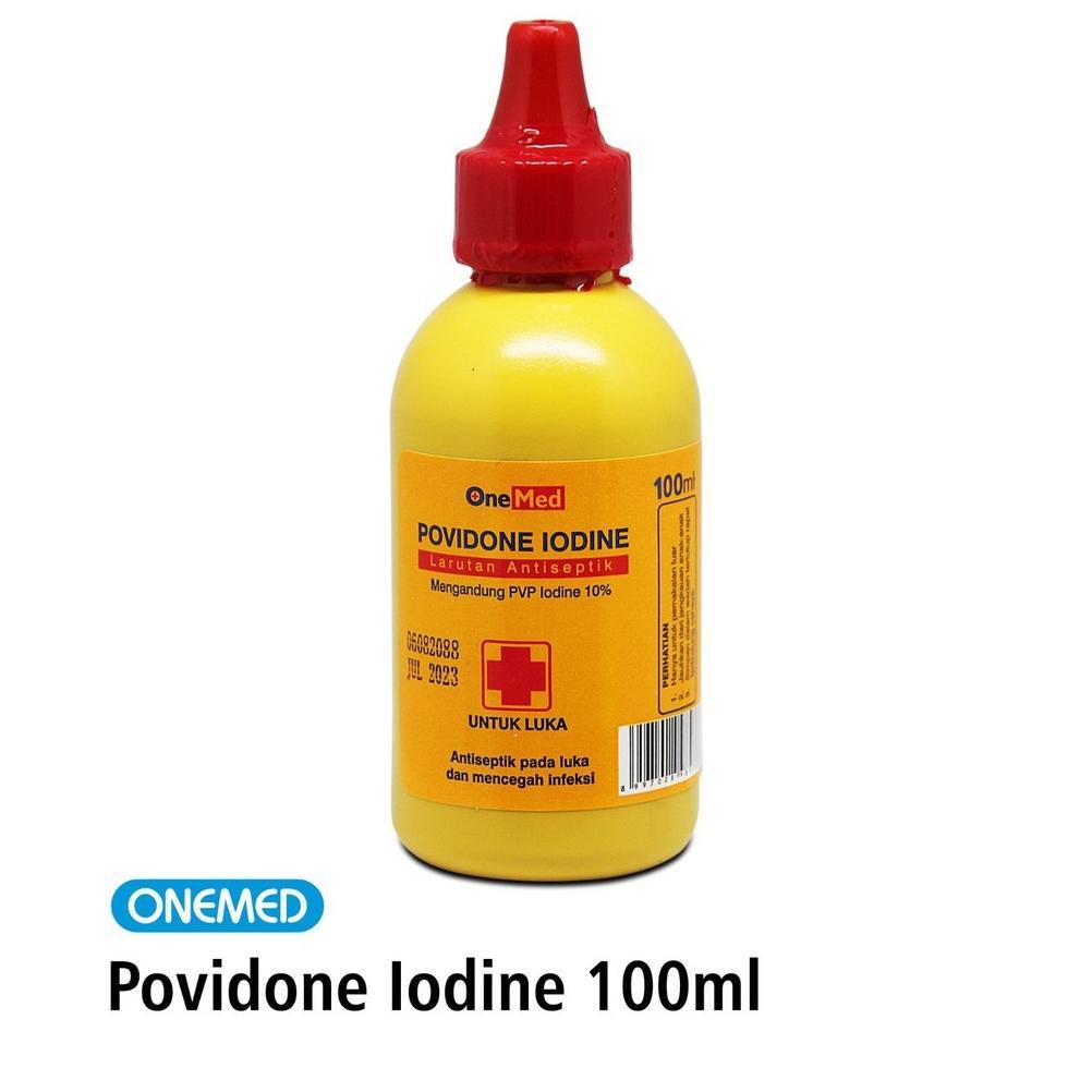 ONEMED Povidone Iodine 100 ML - Larutan Antiseptik