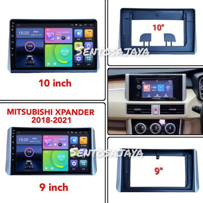 Frame Head Unit Android 10 Inch Xpander / New Livina
