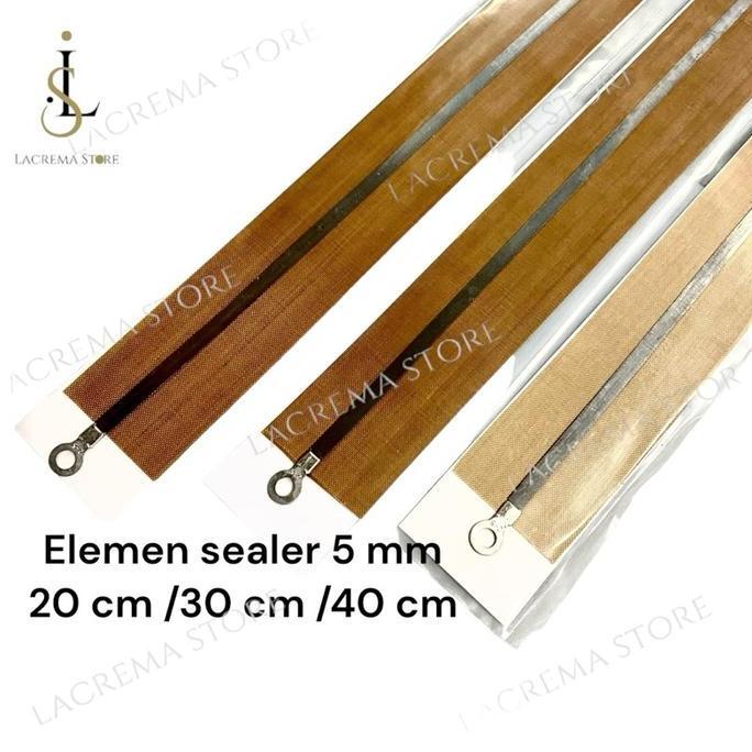 Slag- Elemen Impulse Sealer Lebar 5Mm 20Cm 30Cm 40Cm / Elemen Alat Press Plastik