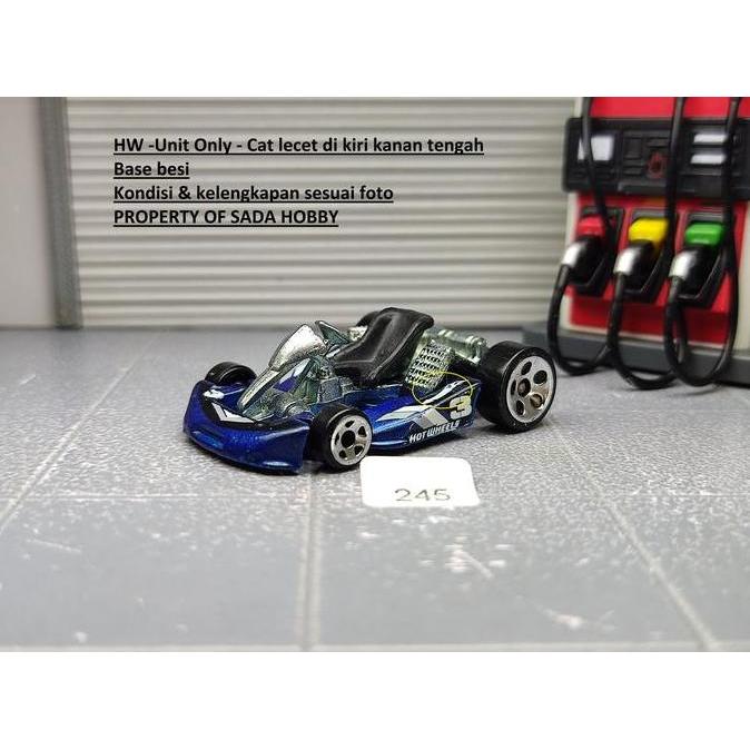 HOT WHEELS HOTWHEELS GO KART NO 3 BIRU UNIT ONLY CADATOYS