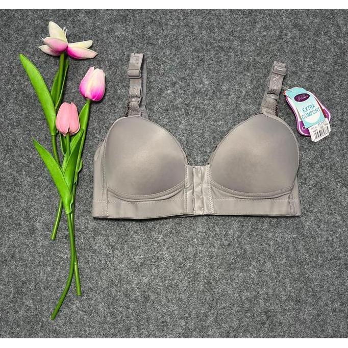 Miez- Isi 3 Pcs Bra Piaoli Kancing Depan Kode Pl868A Kait 4   Bh Busa
