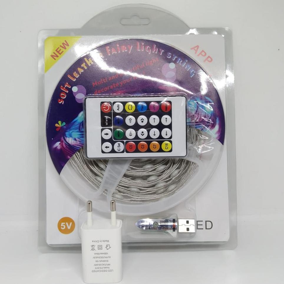 Lampu Led Strip Rgb + Remote / Lampu Strip Rgb Usb
