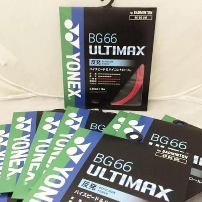 Senar Badminton YONEX BG66 ULTIMAX JP JAPAN EDITION BG 66 ULTIMAX JP Original