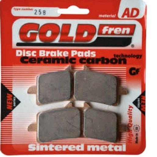KAMPAS REM DEPAN SUZUKI GSXR GSX 600 750 1000 GSXS 1000 1300 HAYABUSA (KALIPER BREMBO) GOLD FREN 258