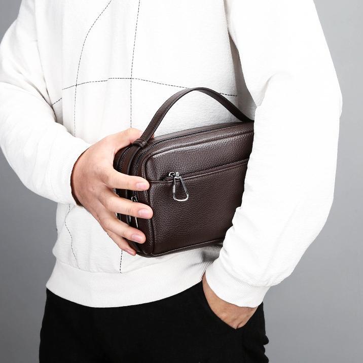BEST SELLER DOMPET PRIA KULIT TAS TANGAN CLUTCH MEWAH HANDBAG IMPORT ORI DOMPET COWOK BESAR KEKINIAN