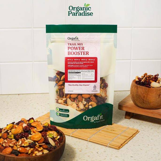 Trail Mix Nut Power Booster 1 Kg / Mix Nut Power Booster 1 Kg Premiu