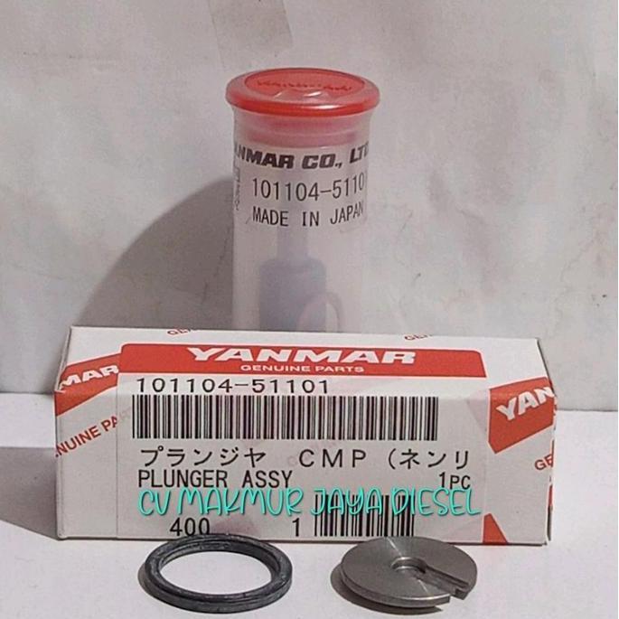 TERBARU - Plunger TS50 101104-51101 Yanmar Genuine Parts