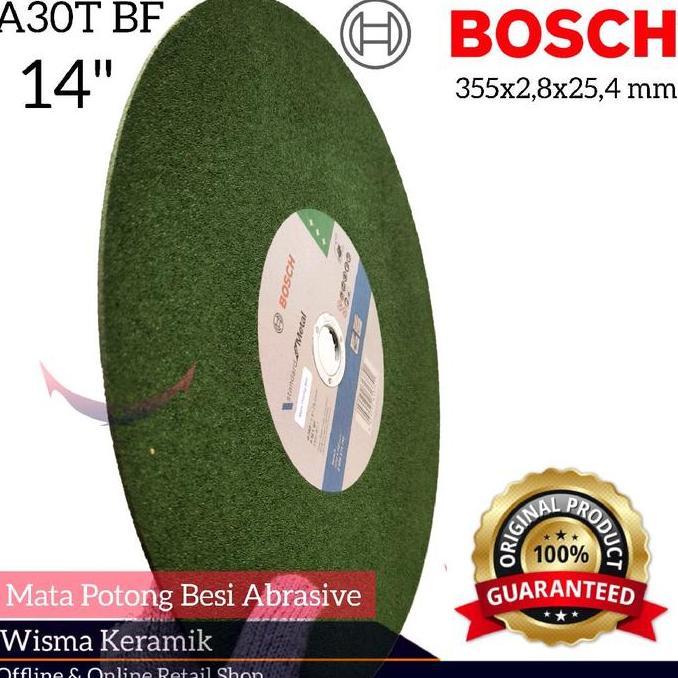Bosch Mata Batu Gerinda Potong 14inch/Mata Pisau Cut off 14 inch/ Cutting wheel 14"