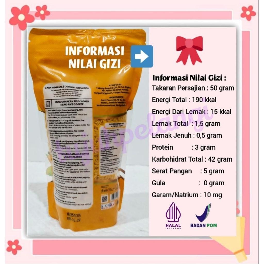 Nasi Jagung Sego Jagung Beras Jagung Beras Diabetes Beras Diet - 500 Gram