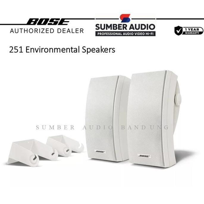 TERMURAH - Bose 251 Environmental In Ceiling Outdoor Stereo Sound Speakers System, Bose Wall Speaker
