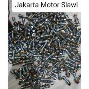 OEM BAUT RING MUR RAISER ISI 4PCS CB 150R BEAT STREET VERZA PCX 150 ADV 150 ORI AHM HARGA GROSIR