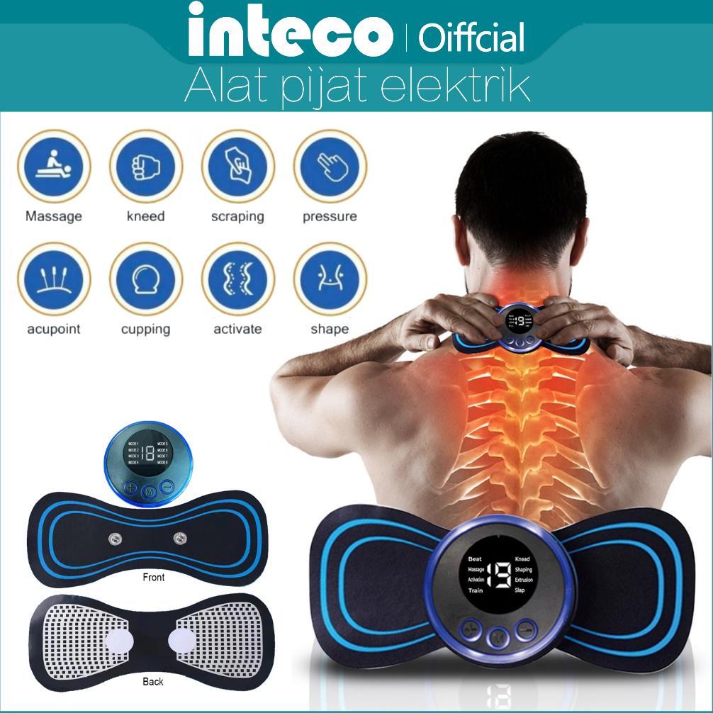 EMS Mini Massager Pads Terapi Pijat Leher Elektrik