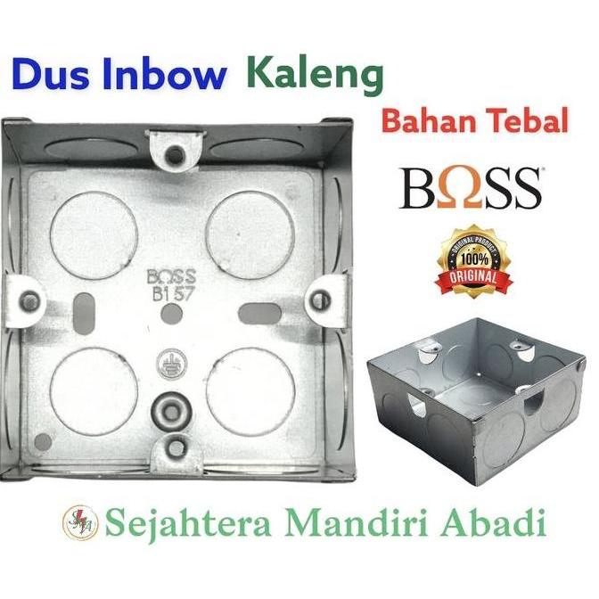 Ready Dus Inbow Dus Kaleng Boss Tanam Besi Seng Kotak