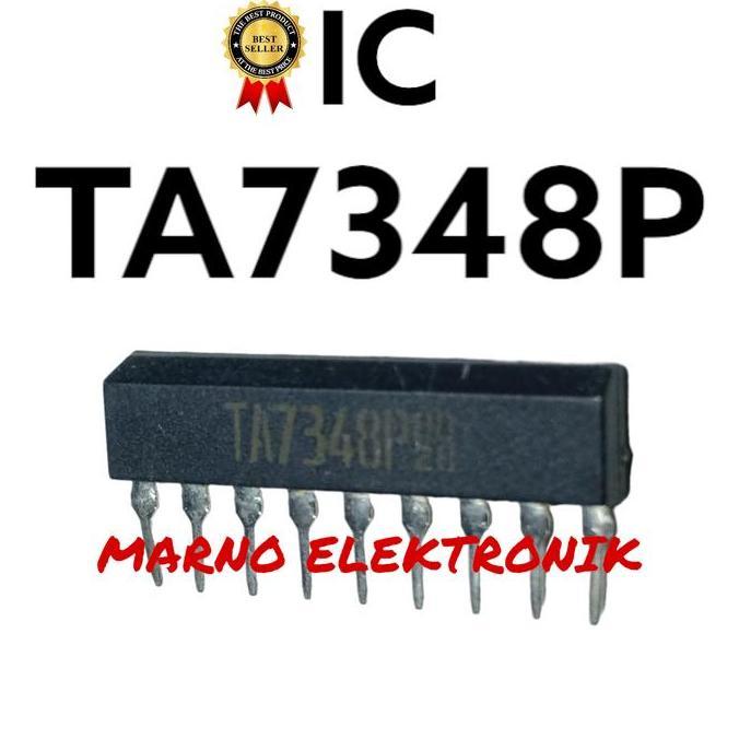 IC TA7348P TA 7348P TA7348 TA 7348 ASLI ORI ORIGINAL A2162