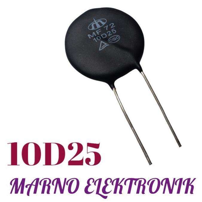 NTC 10D25 NTC10D25 NTC-10D25 NT C 10D 25 10 D NTC MF72 10D25 A2162
