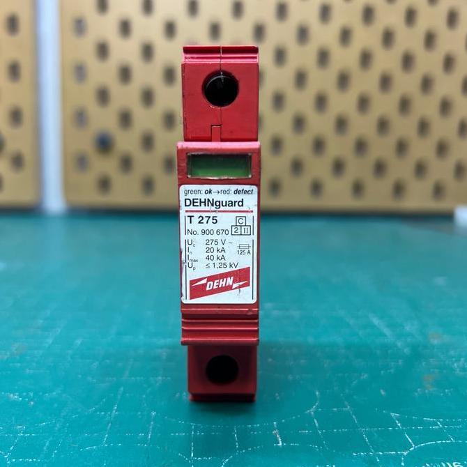 SURGE ARRESTER DEHNGUARD T 275 1 PHASE MERK DEHN READY STOCK