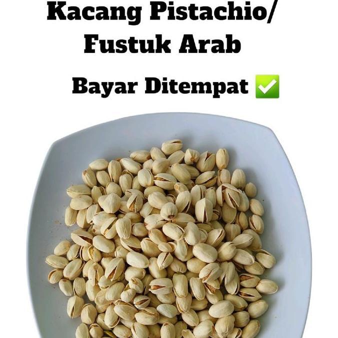 Kacang Arab Pistachio Siap Makan - Camilan Kering Mede Mete Snacks
