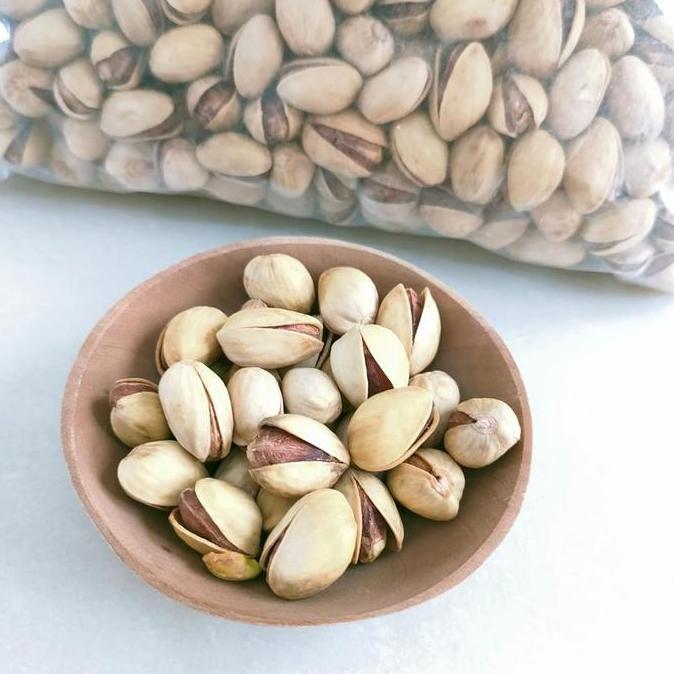 Kacang Pistachio Panggang Oven Roasted ( Kacang Arab Matang ) 1 Kg
