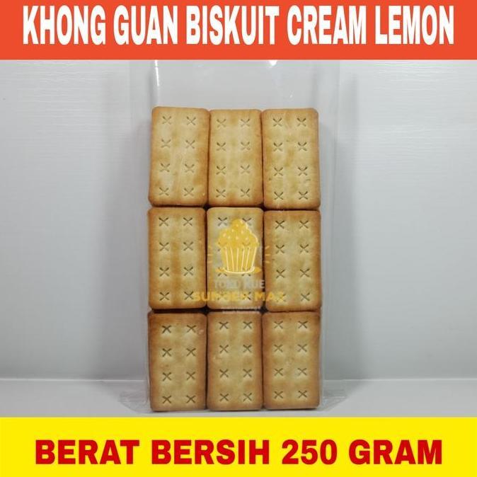 Khong Guan Cream Crackers 1 Kg | Biskuit Kiloan | Cemilan Jadul | Gabin